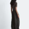 Pantalones de pierna ancha con cordón