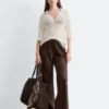 Pantalones de sarga con cordón