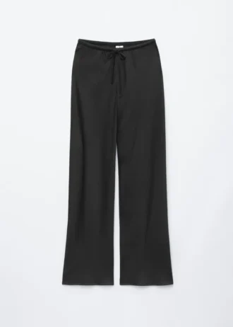 Pantalones de sarga con cordón