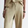 Pantalones de sarga con cordón