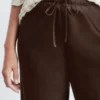 Pantalones de sarga con cordón