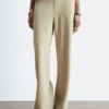 Pantalones de sarga con cordón