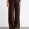 Pantalones de sarga con cordón