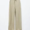 Pantalones de sarga con cordón
