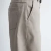 Pantalones de sarga de pierna ancha
