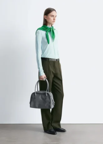 Pantalones de sastrería de mezcla de lana