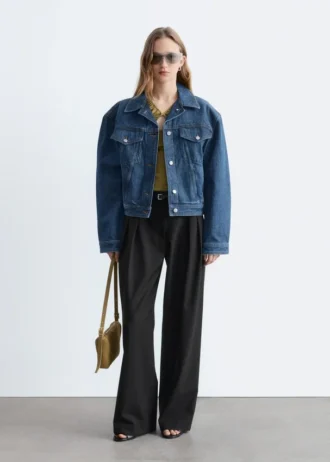 Pantalones de sastrería de mezcla de lana