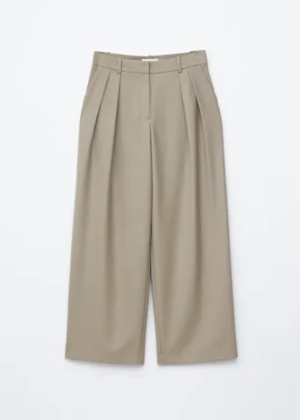 Pantalones de sastrería de mezcla de lana