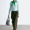 Pantalones de sastrería de mezcla de lana