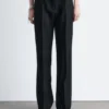 Pantalones de sastrería de mezcla de lana