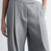 Pantalones de sastrería de mezcla de lana