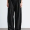 Pantalones de sastrería de mezcla de lana