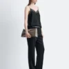 Pantalones de sastrería de mezcla de lana