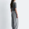 Pantalones de sastrería de mezcla de lana