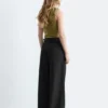 Pantalones de sastrería de mezcla de lana