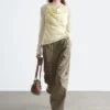 Pantalones tipo paracaídas