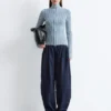 Pantalones utilitarios de pierna ancha