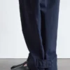 Pantalones utilitarios de pierna ancha