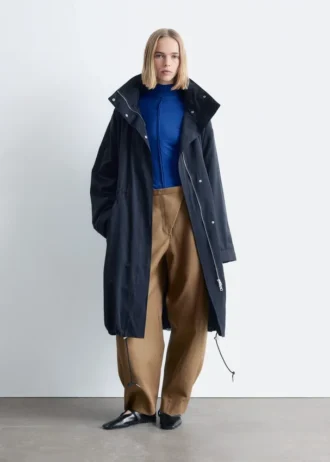 Parka con cordón
