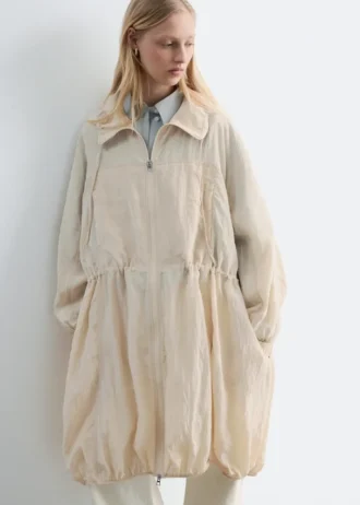 Parka con cordón