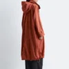 Parka técnica con capucha de nailon