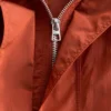 Parka técnica con capucha de nailon