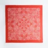 Pañuelo de seda con estampado de cachemira