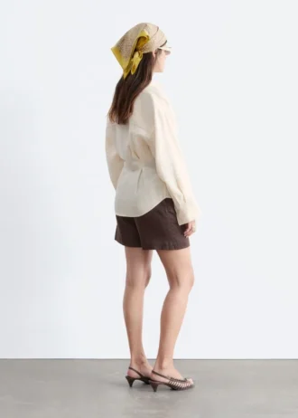 Pañuelo de seda estampado
