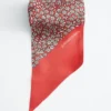 Pañuelo fino de seda estampado