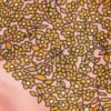 Pañuelo fino de seda estampado