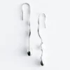 Pendientes alargados en forma de gota