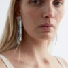 Pendientes colgantes entrelazados
