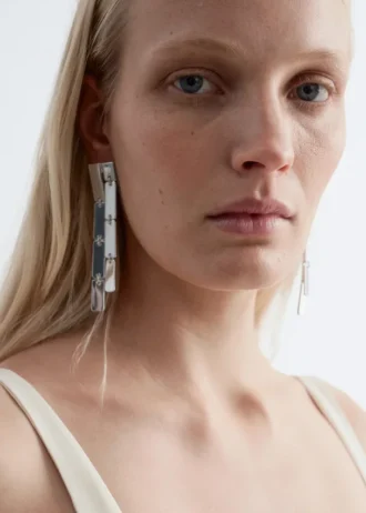 Pendientes colgantes entrelazados