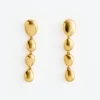 Pendientes con cuentas colgantes