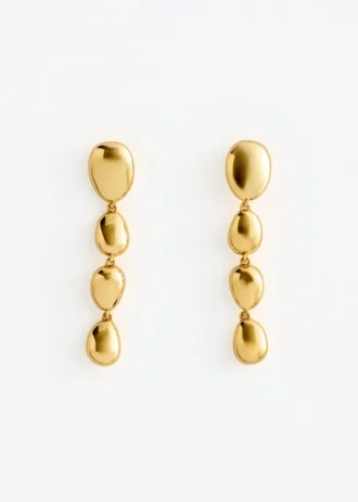 Pendientes con cuentas colgantes