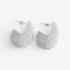 Pendientes con gota de strass