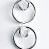 Pendientes de aro doble