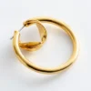 Pendientes de aro doble