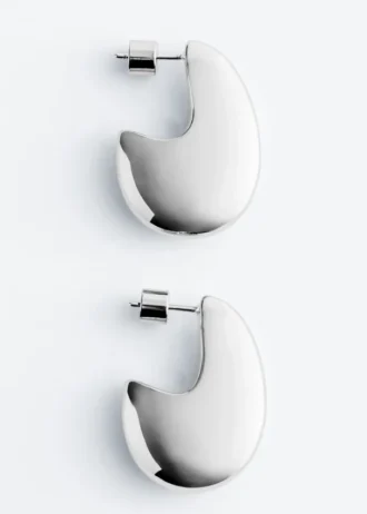 Pendientes gruesos en forma de gota