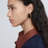 Pendientes gruesos en forma de gota