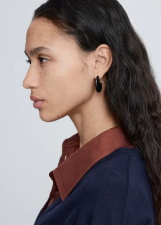 Pendientes gruesos en forma de gota