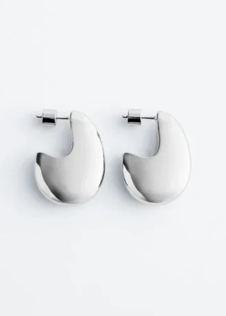 Pendientes gruesos en forma de gota