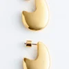Pendientes gruesos en forma de gota