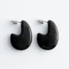 Pendientes gruesos en forma de gota