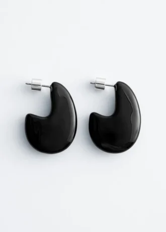 Pendientes gruesos en forma de gota