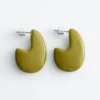 Pendientes gruesos en forma de gota