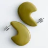 Pendientes gruesos en forma de gota