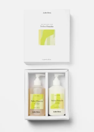 Perfect Pistachio Kit de geles de ducha y lociones corporales Perfect Pistachio