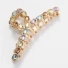 Pinza para el pelo con cristales brillantes