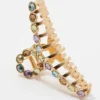 Pinza para el pelo con cristales brillantes